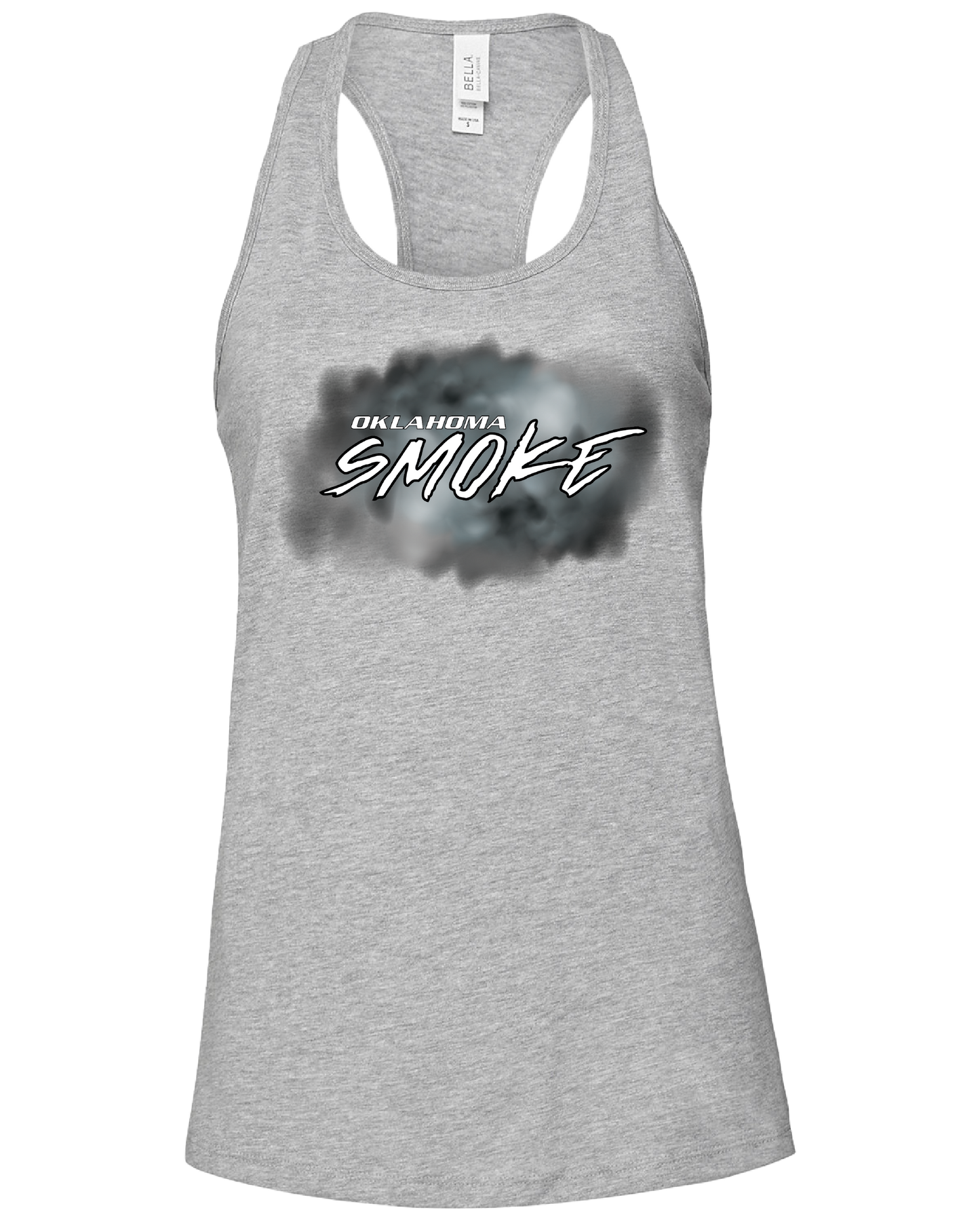 Oklahoma Smoke Female Racerback Tank Top