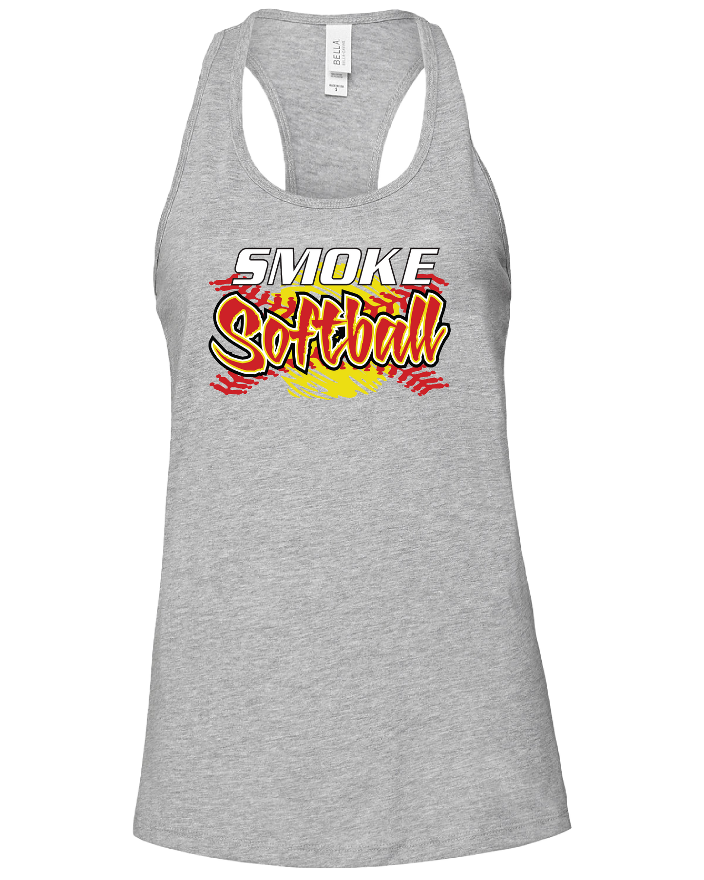 Oklahoma Smoke Female Racerback Tank Top